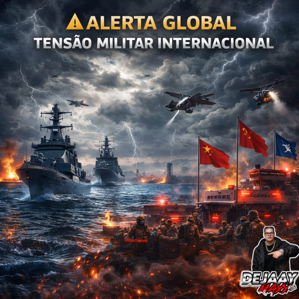 Alerta Global — Tensão Militar Internacional - DJ Maxx RS