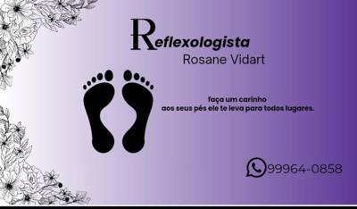 Reflexologista Rosane Vidart